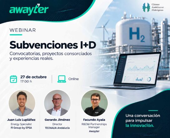 Awayter en el webinar I+D+i