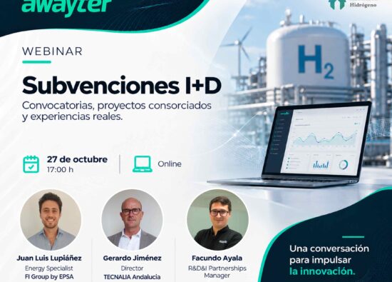 Awayter en el webinar I+D+i